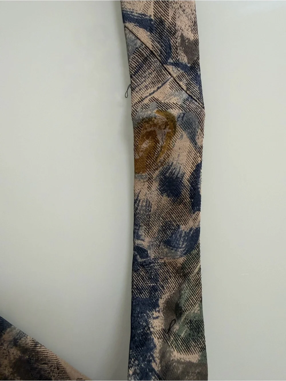 Vintage Moda Italiana Men’s 100% Silk Tie